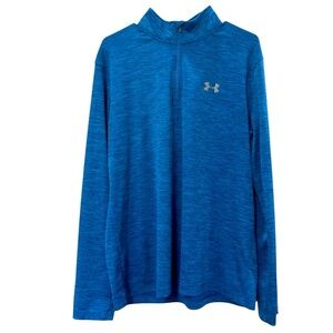 Under Armour Cold Gear Loose Fit 1/2 Zip Men's Pullover Athletic Shirt Size L